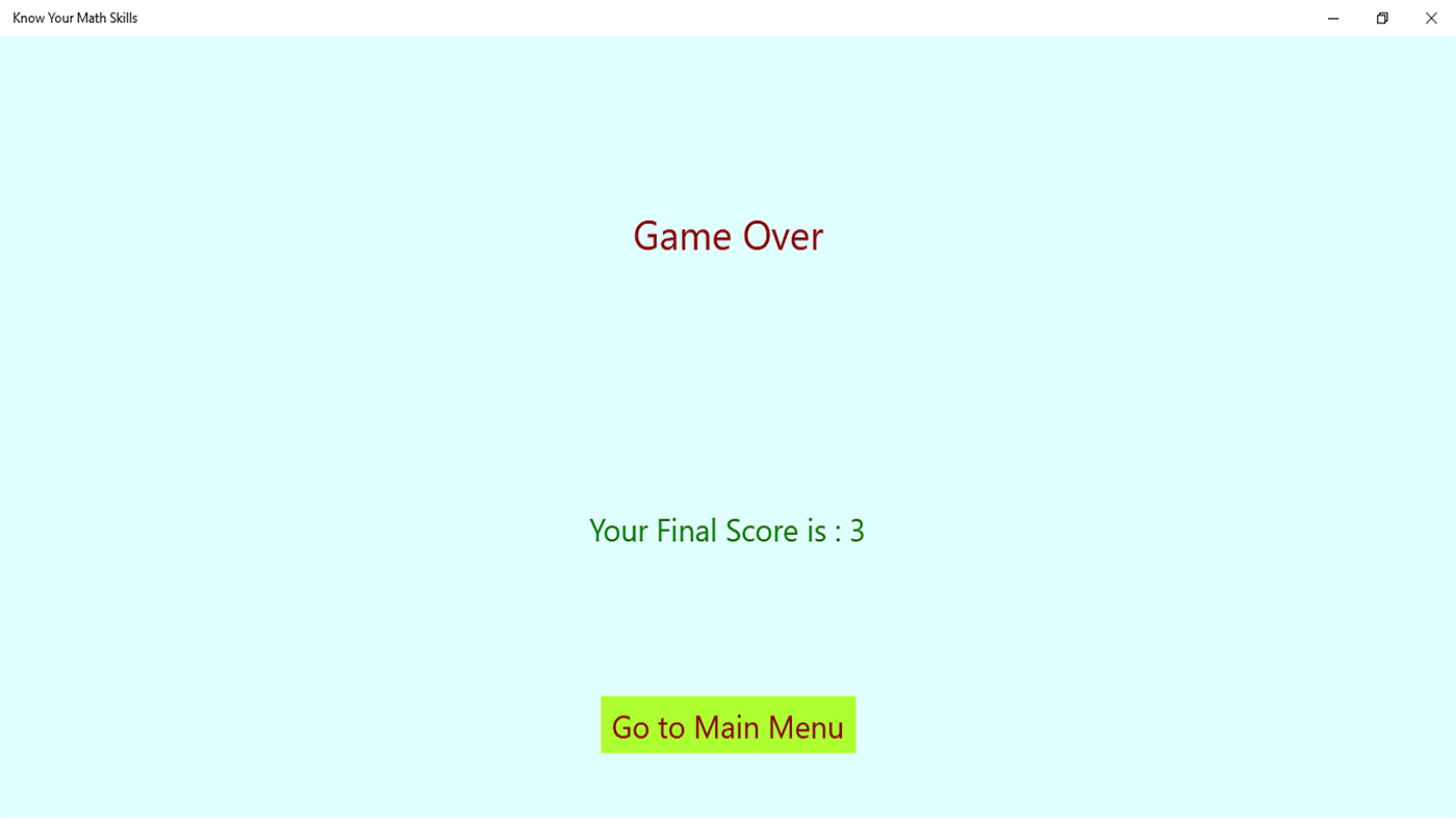 #6. Know Your Math Skills (Windows) Podle: vatsalsura