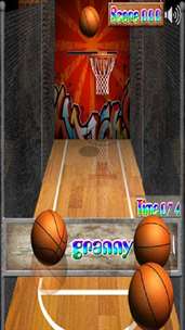 The Basketball Shooting screenshot 1