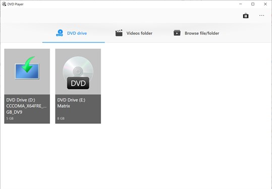 DVD Player - FREE screenshot 1