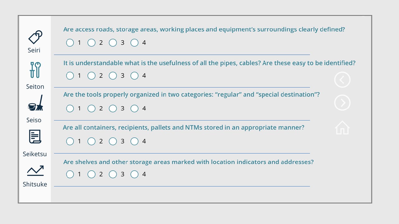 Snapshot 4 of Quick Lean Audit 5S