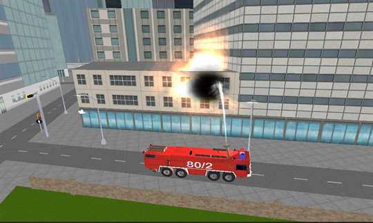 Firefighter Truck Simulator 3D: 911 Rescue Hero screenshot 2