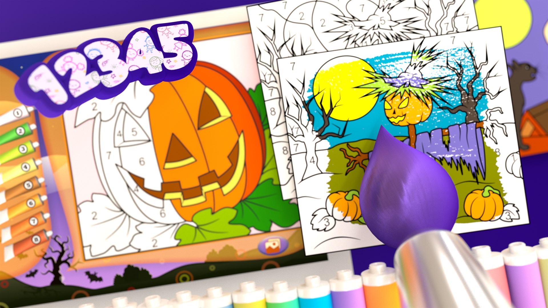 Download Get Halloween - Color by Numbers - Microsoft Store