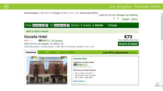Hotels Los Angeles screenshot 4