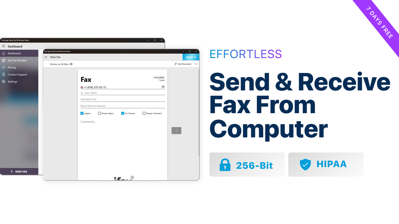 iFax App: Send Fax & Receive Faxes screenshot