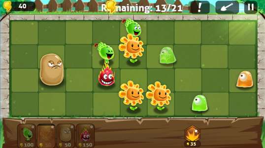 Plants vs Monsters : Zombie Craft screenshot 3