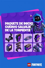 Paquete de inicio Cuervo salvaje de la tormenta de Fortnite