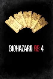 Biohazard RE:4 무기 특수 개조 티켓 x5 (A)