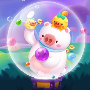 Bubble Piggy: Fantasy Game World
