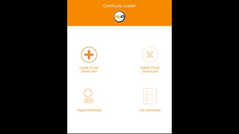 MyID Certificate Loader Screenshots 1