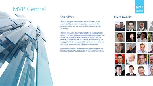 Central for Microsoft MVPs screenshot 1