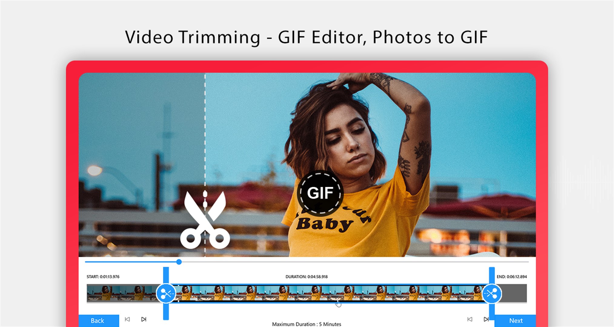 Criação de GIF - Microsoft Apps
