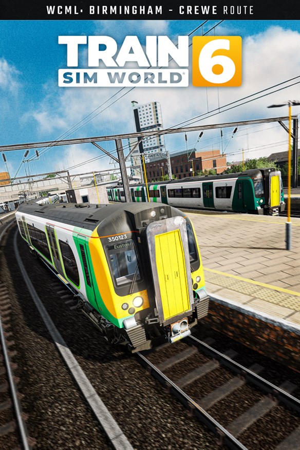 Train Sim World 6: West Coast Main Line: Birmingham - Crewe Xbox Series X|S and Xbox One cover art