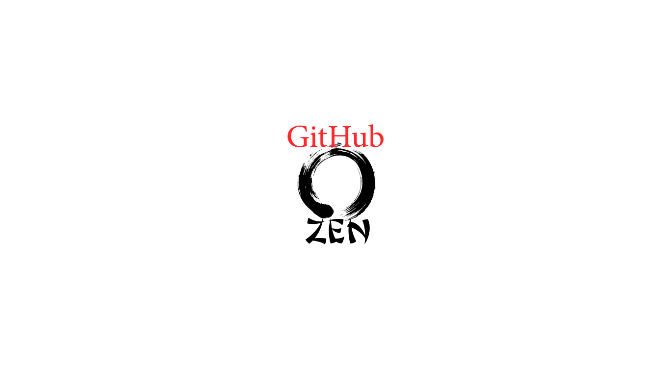 【图】GitHub Zen(截图1)