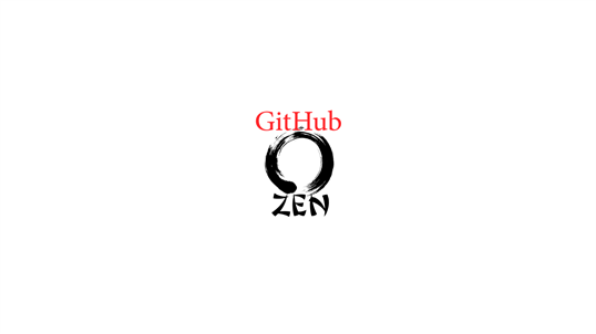 GitHub Zen screenshot 1