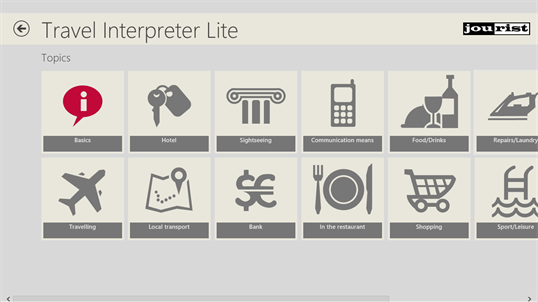 Travel Interpreter Lite screenshot 2