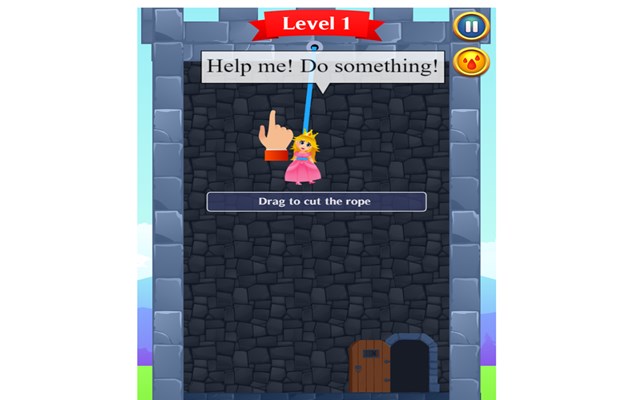 Princess Rescue Cut Rope