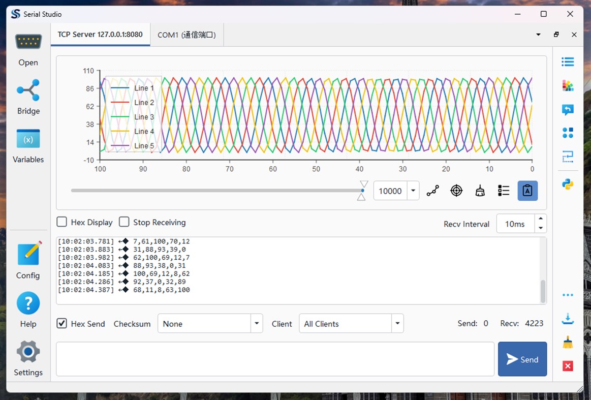 #1. SerialStudio (Windows) di: 程俊