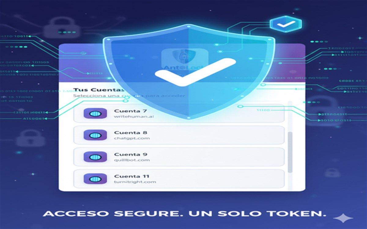 AntoLock - Acceso Seguro a Multicuentas