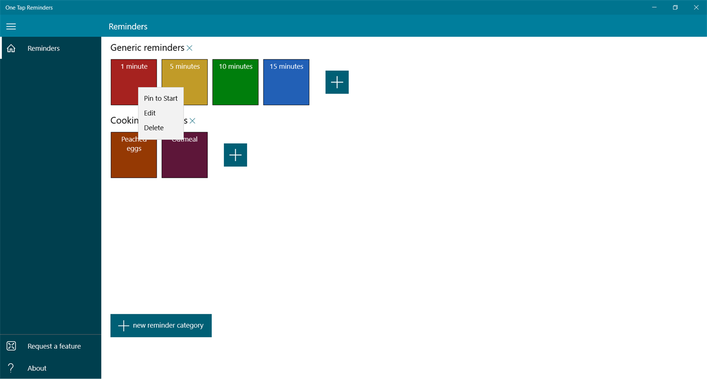 #2. One tap reminders (Windows) Von: UAB AdDuplex