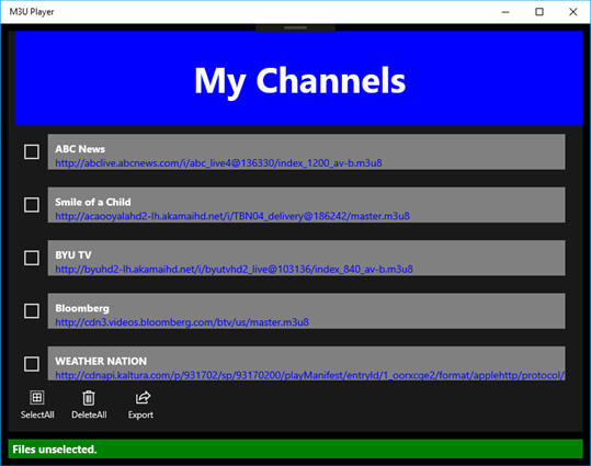 Iptv checker 2.5. M3u Player. M3u плеер Windows. HLS Player online. Av Player для Windows.