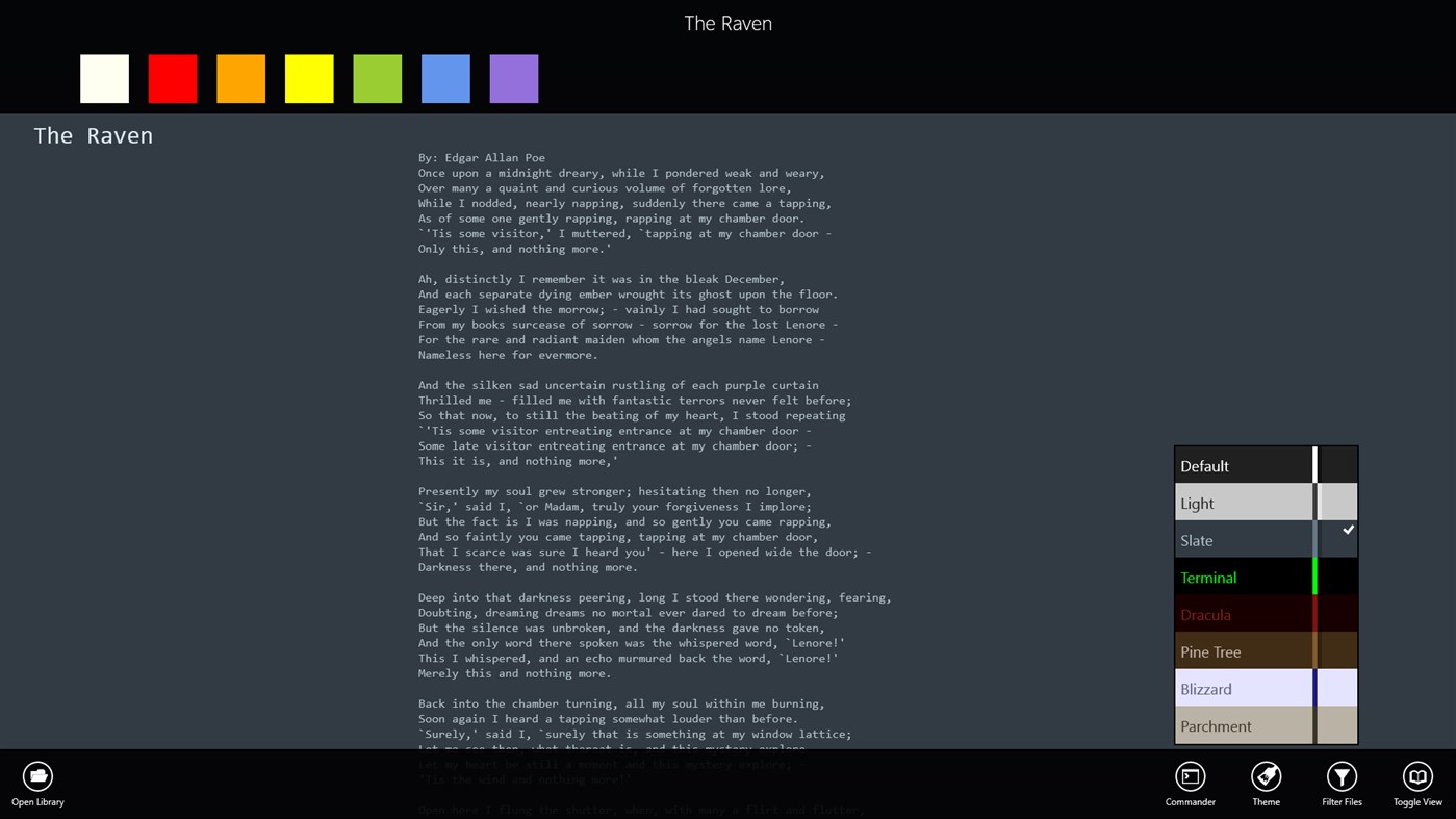 #6. Textual (Windows) 由: Samuel Wronski