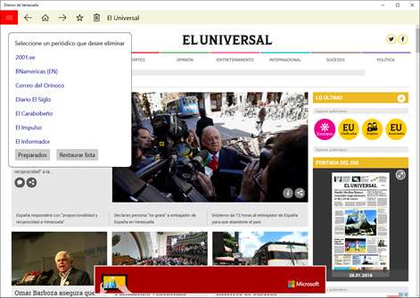 News from Venezuela Screenshots 2