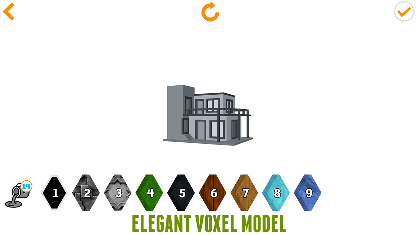 #4. Block Craft Pixel Art 3D House Painting (Windows) Av: Margala Games