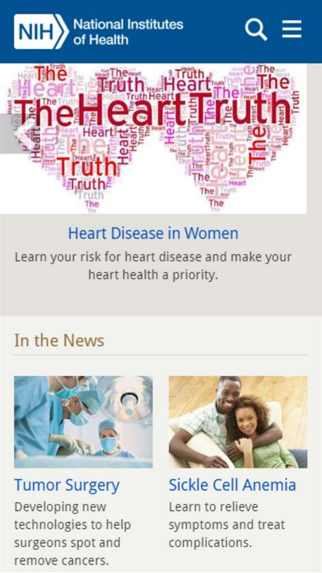 Trials@NIH Screenshots 1