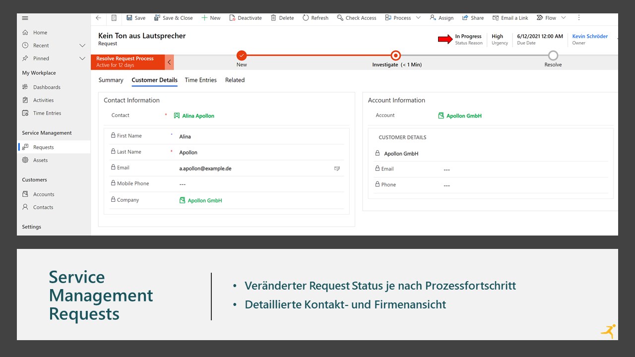Snapshot 2 of Smart Service