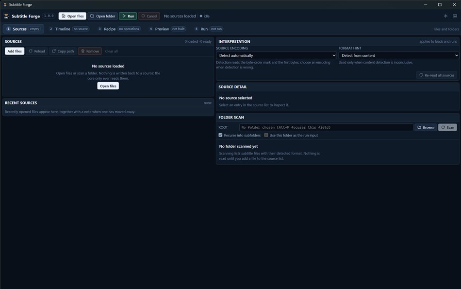 Subtitle Forge (Windows) di: Summon Software Labs