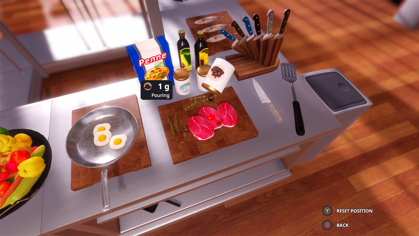 #3. Cooking Simulator (Xbox) Podle: Big Cheese Studio
