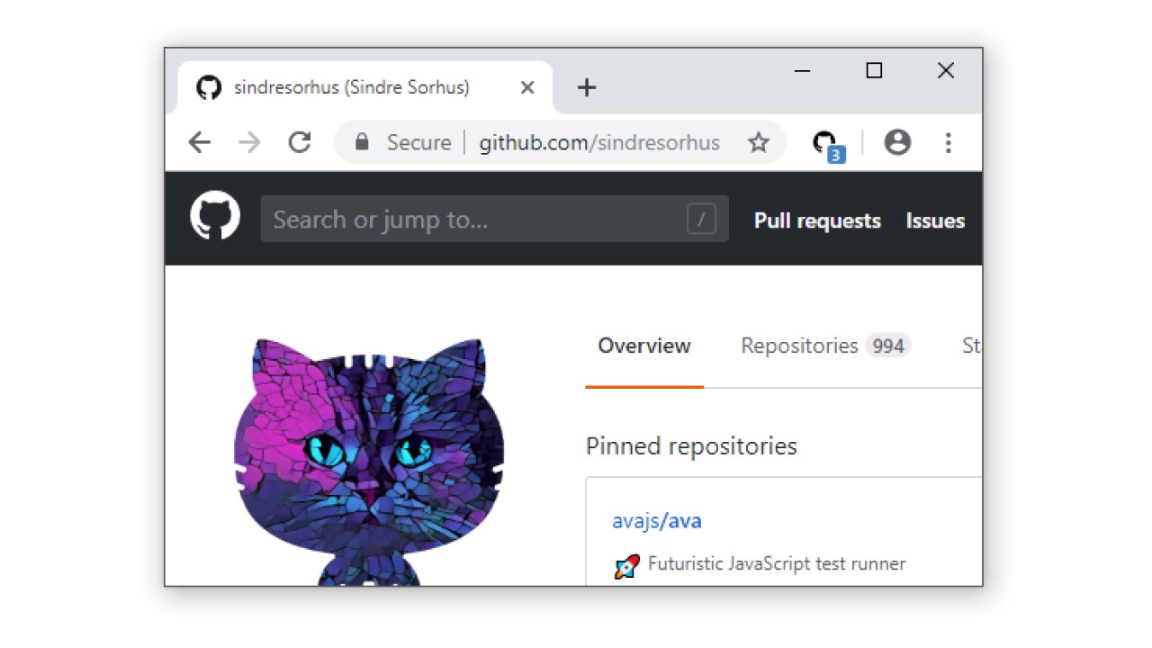 Github extension