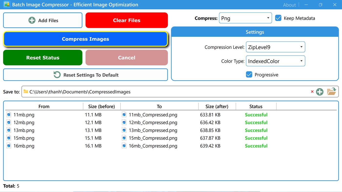 #3. Batch Image Compressor - Efficient Image Optimization (Windows) Von: Ngoc Thanh