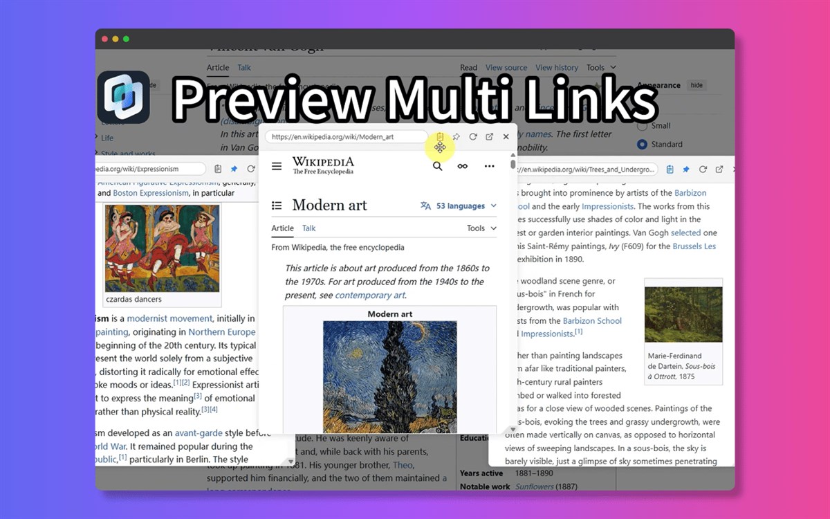 NoTab - link preview assistant|translation|search