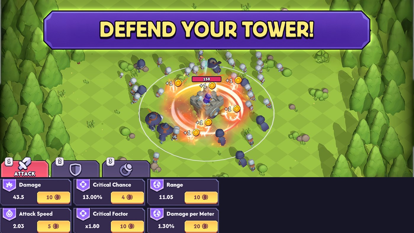 #1. Mage Tower Idle Defense (Windows) 由: Jelly Beans