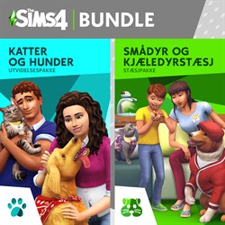 Samling med The Sims™ 4 Katter og hunder pluss Smådyr og kjæledyrstæsj