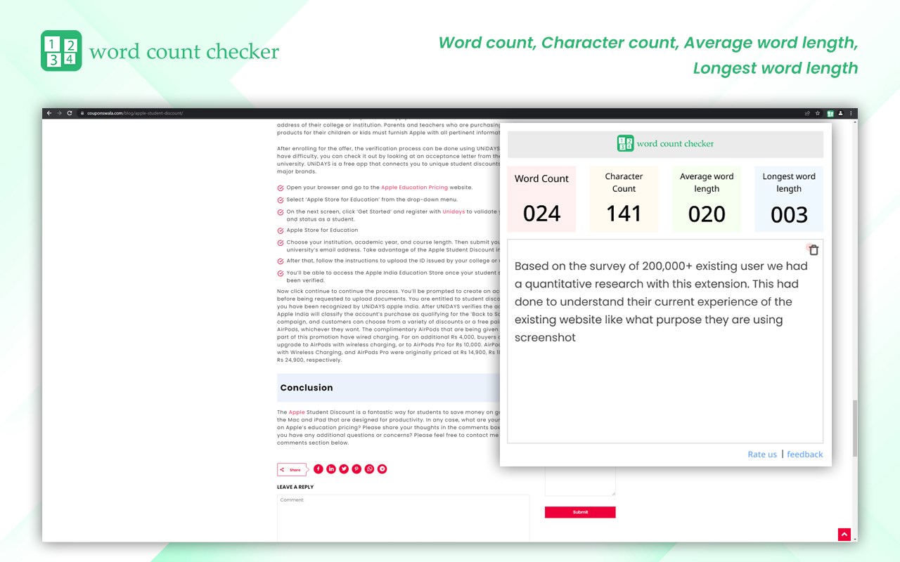 Word Counter