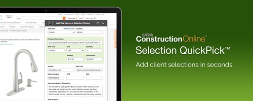 ConstructionOnline Selection QuickPick marquee promo image