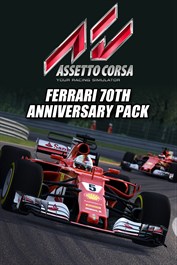 المحتوى القابل للتنزيل Ferrari 70th Anniversary من Assetto Corsa