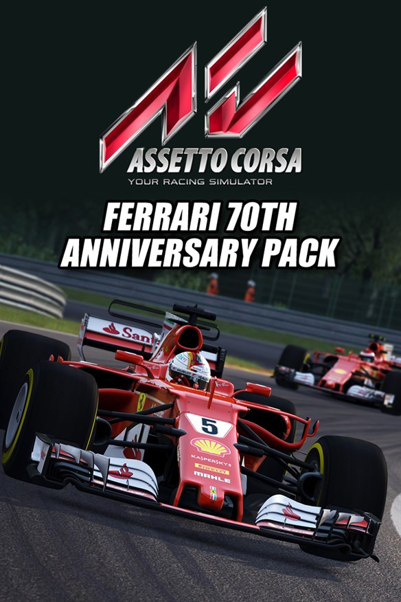Assetto Corsa - Ferrari 70th Anniversary DLC Xbox Series X|S and Xbox One cover art