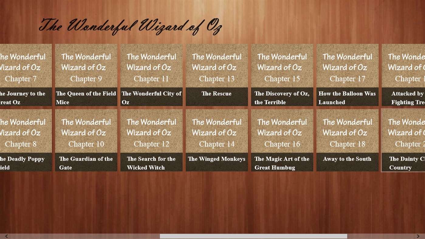 #1. The Wonderful Wizard of Oz eBook (Windows) 来自: rayapppro