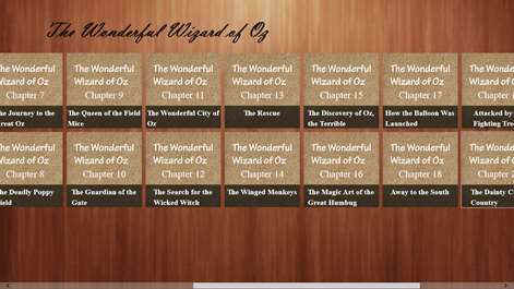 The Wonderful Wizard of Oz eBook Screenshots 1