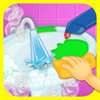 Princess Bathroom Clean up - Toilet Games for Kids