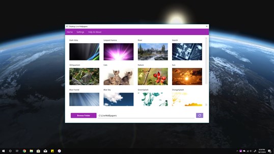 Desktop Live Wallpapers screenshot