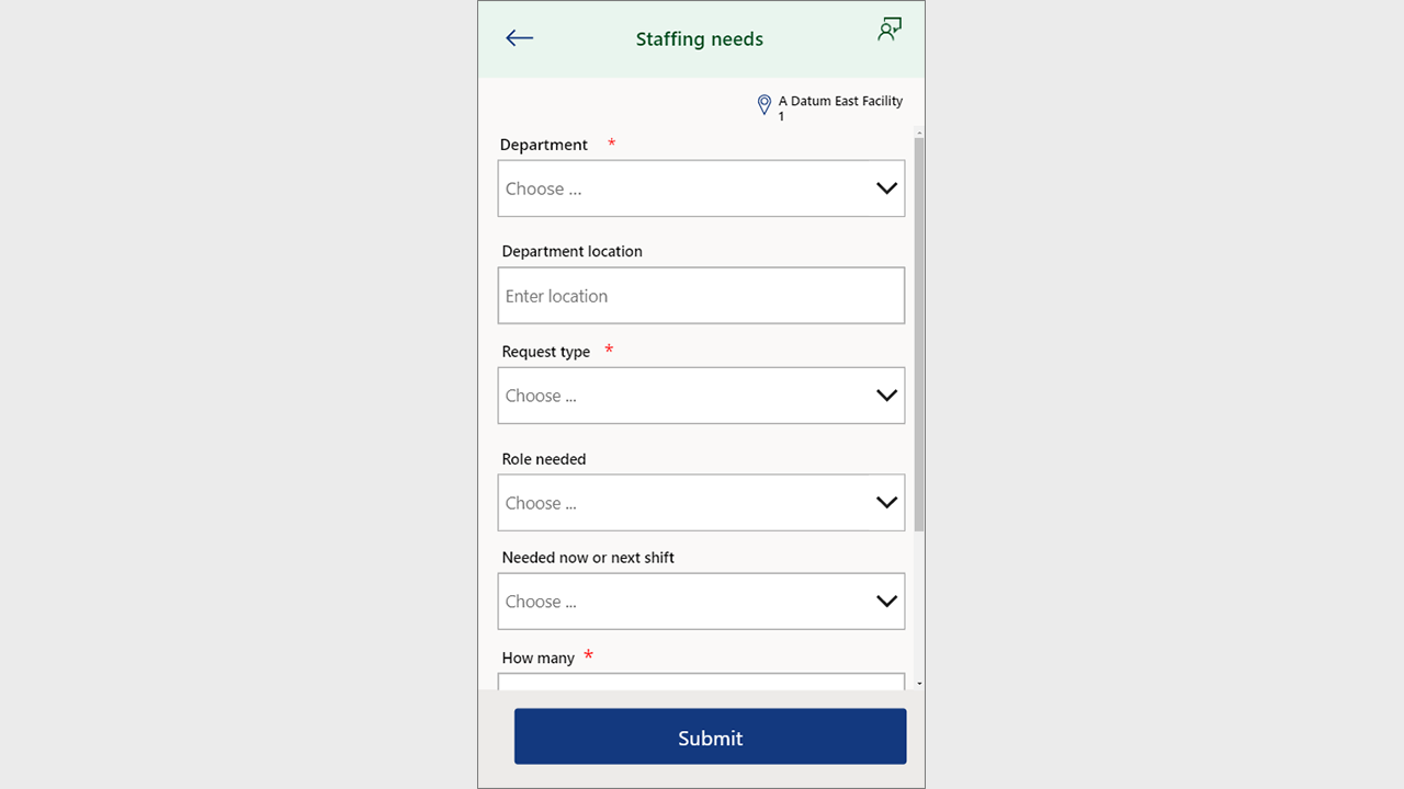 Snapshot 3 of Healthcare Worker Response App: 2-Day Implementation