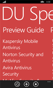 DU Speed Cleaners - Antivirus Guide screenshot 1