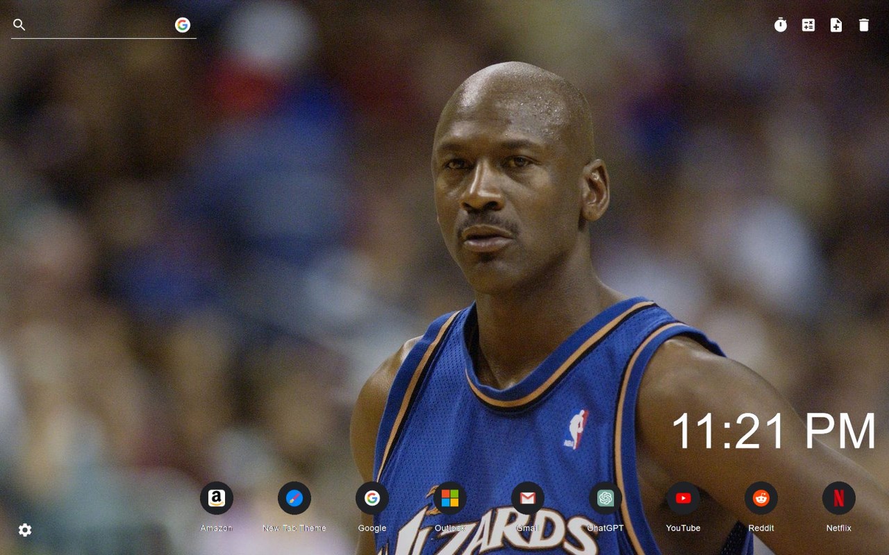 Michael Jordan Wallpaper New Tab