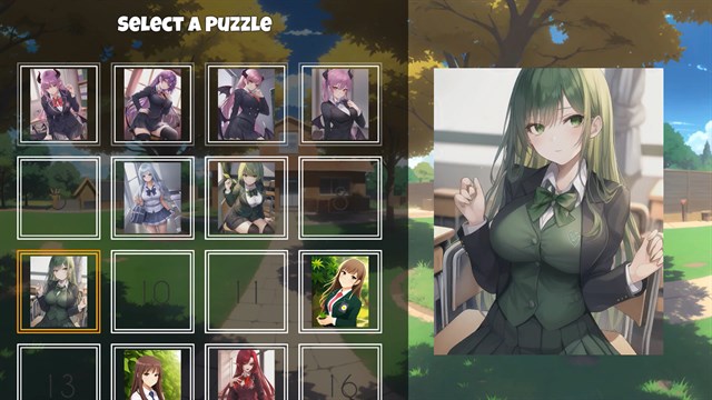 Anime Poly Puzzle - School Trouble screenshot 3