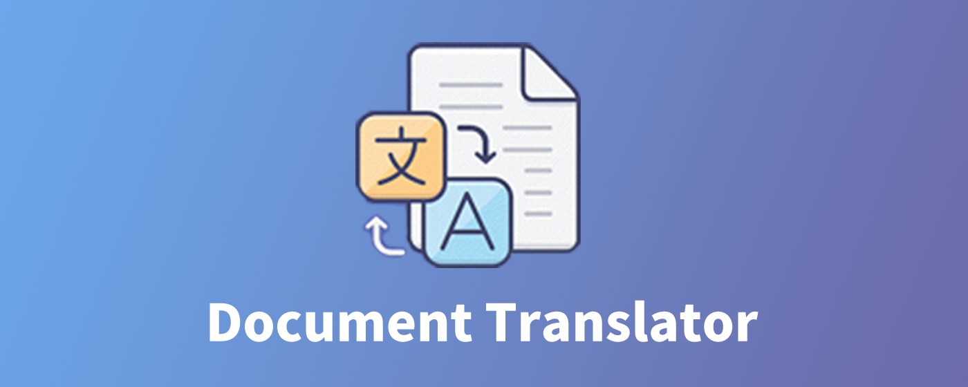 Document Translator - Translate PDF, PPT promo image