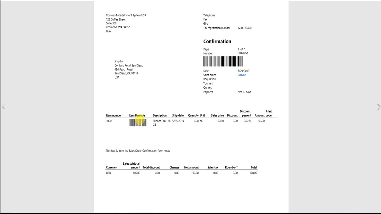 Snapshot 3 of Sales Order and Purchasing Barcode App